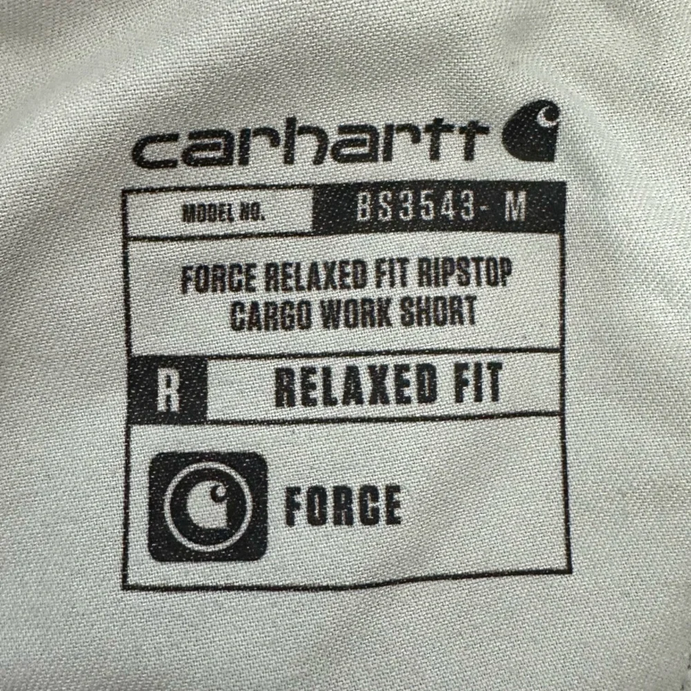 Carhartt Force Relaxed Fit Ripstop Cargo Work Shorts Size 48